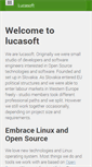 Mobile Screenshot of lucasoft.info